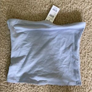Light blue tube top